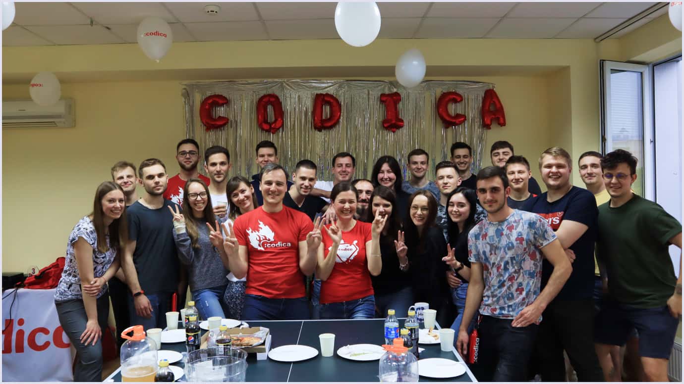 Codica software development team celebrates its 5th birthday