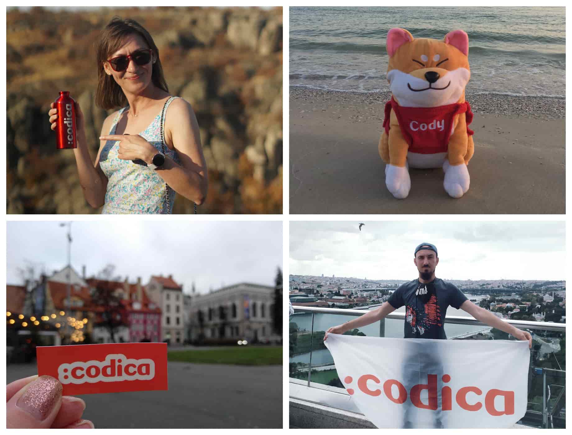 Codica software development team on tour