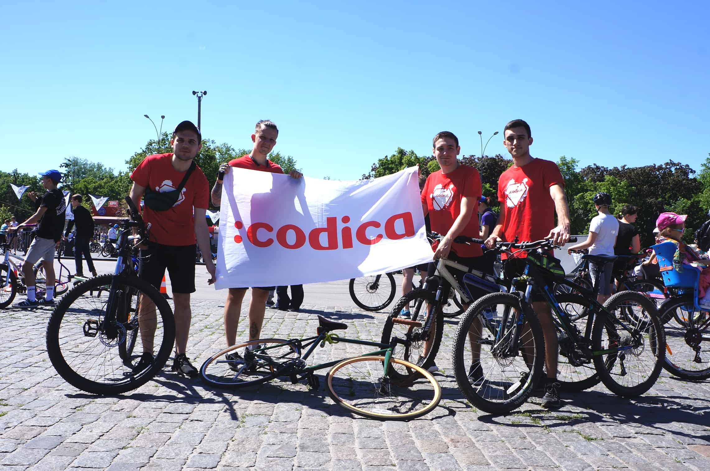 Codica team participated in Bicycle Day Kharkiv 2019